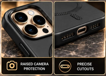 iPhone 16 Pro Max MagSafe Slim Matte Compatible Shockproof Case