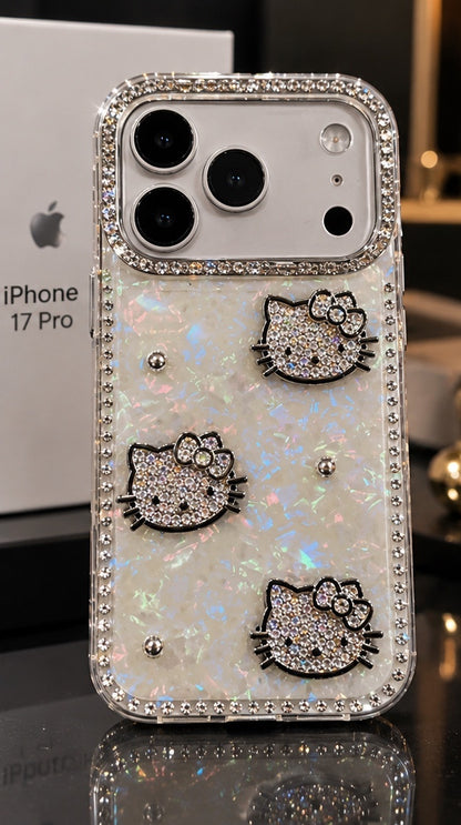 iPhone 17 Pro Luxury Crystal Bling Case
