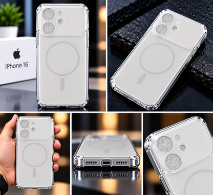iPhone 16 Transparent Airbag Case