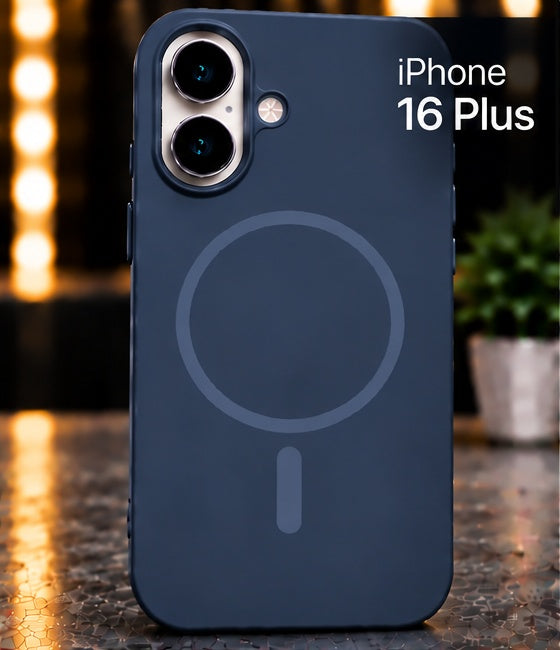 iPhone 16 Plus Premium Soft Silicone Shockproof Case
