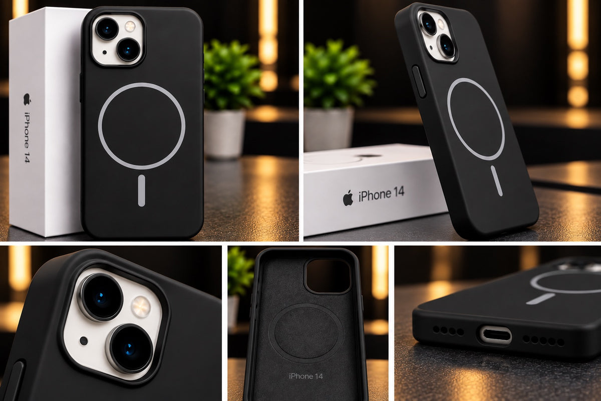 iPhone 14 Premium Soft Silicone Shockproof Case