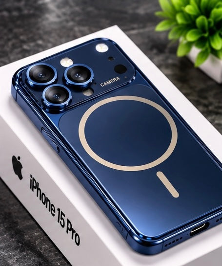 iPhone 15 Pro Converter Cover MagSafe Compatible Shockproof Protective Case