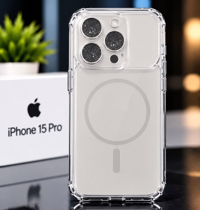 iPhone 15 Pro Transparent Airbag Case