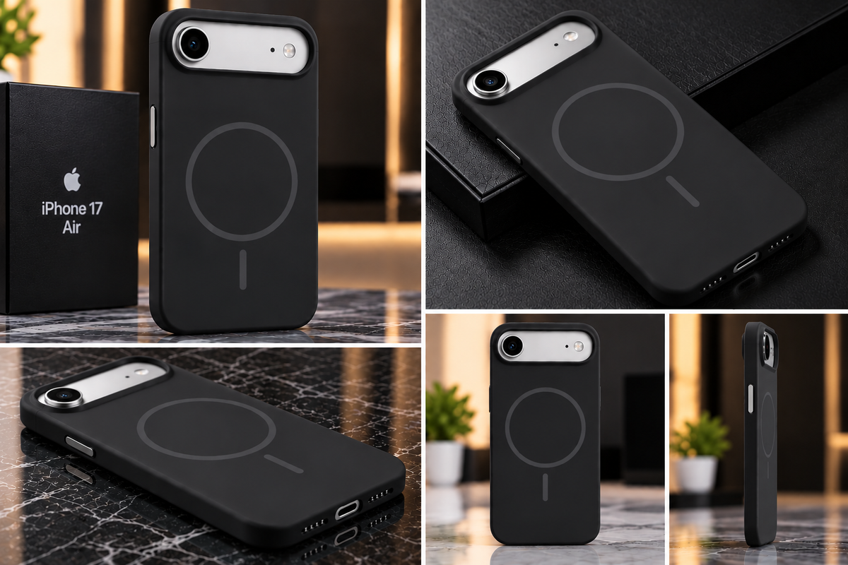 iPhone 17 Air Premium Soft Silicone Shockproof Case