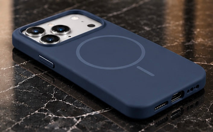 iPhone 17 Pro Max Premium Soft Silicone Shockproof Case