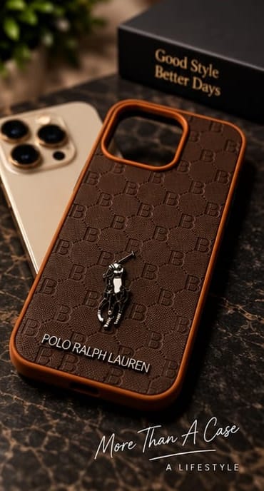 iPhone 16 Pro Max Premium Polo Ralph Lauren Style Luxury Protective Case