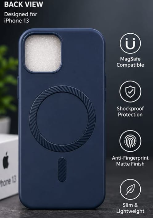 iPhone 13 MagSafe Slim Matte Compatible Shockproof Case