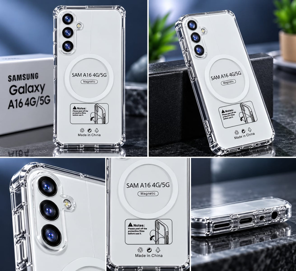 Samsung Galaxy A16 Anti Yellow Smart Case