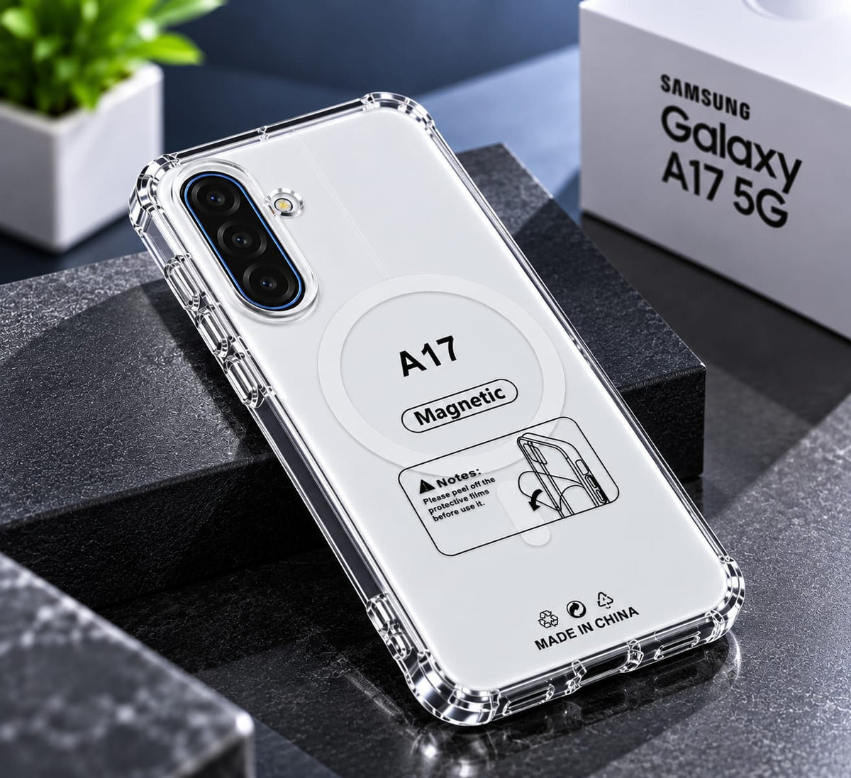 Samsung Galaxy A17 Anti Yellow Smart Case
