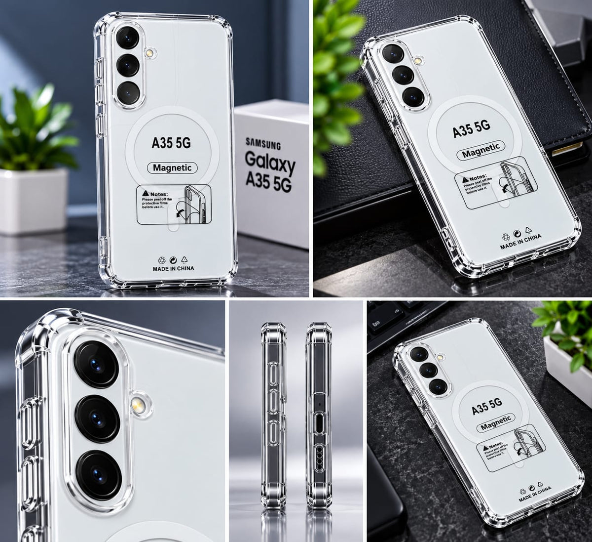 Samsung Galaxy A35 Anti Yellow Smart Case