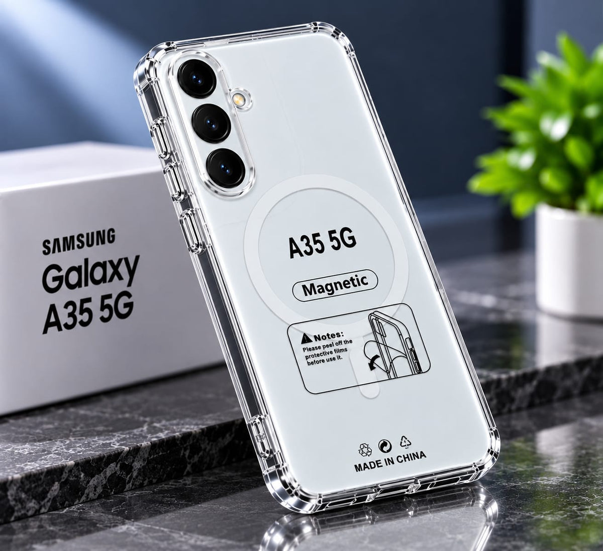 Samsung Galaxy A35 Anti Yellow Smart Case