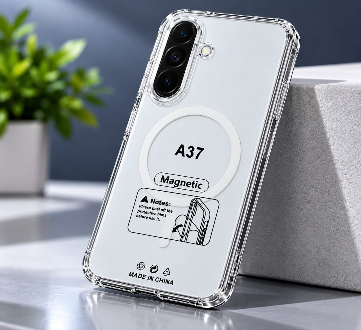 Samsung Galaxy A37 Anti Yellow Smart Case