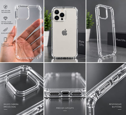 iPhone 16 / 16Pro / 16Pro Max Anti Yellow Smart Case