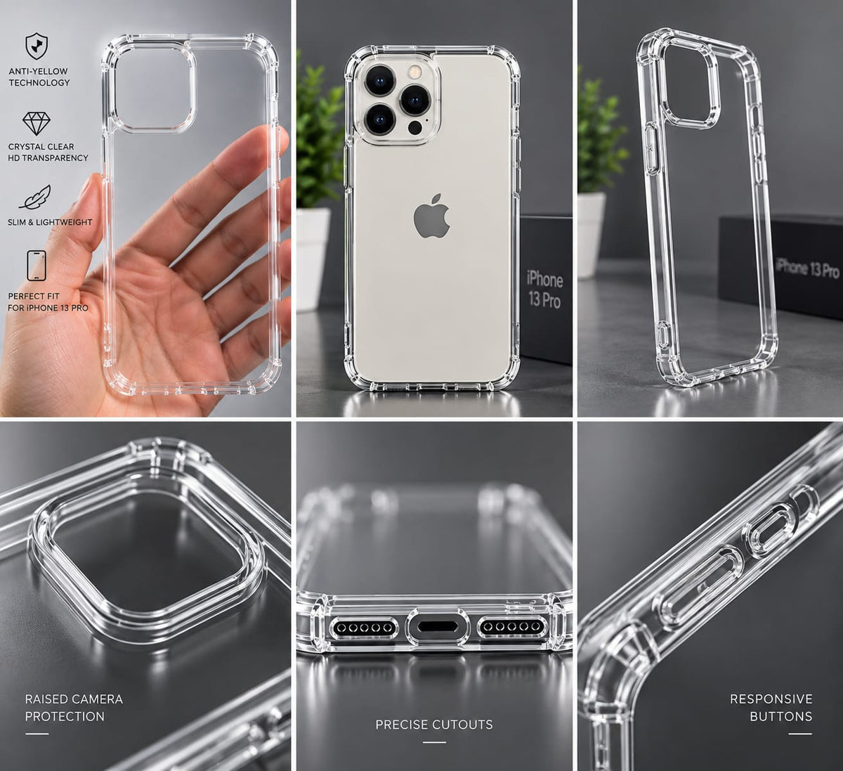 iPhone 14Pro / 14 Pro Max Anti Yellow Smart Case
