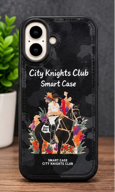 IPhone 16 City knight Club Smart Case 🏇