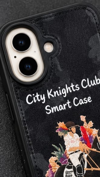 IPhone 16 City knight Club Smart Case 🏇