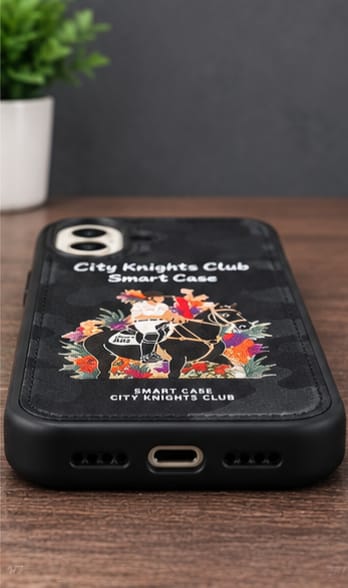 IPhone 16 City knight Club Smart Case 🏇