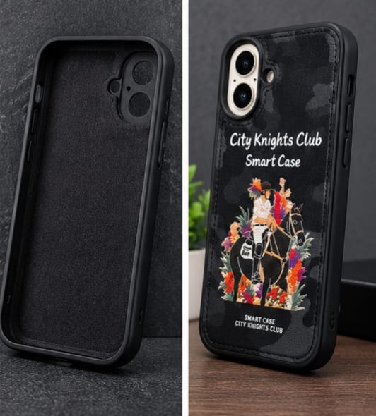 IPhone 16 City knight Club Smart Case 🏇
