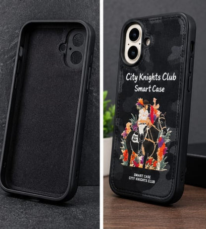 IPhone 16 City knight Club Smart Case 🏇