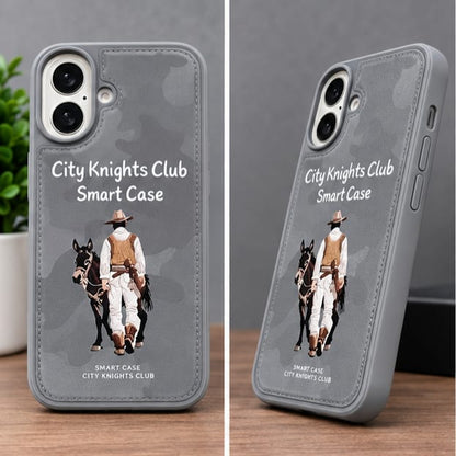IPhone 16 City knight Club Smart Case 🏇