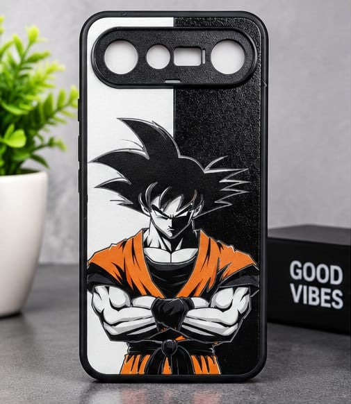Vivo X300 FE Goku Anime Graphic Premium Phone Case