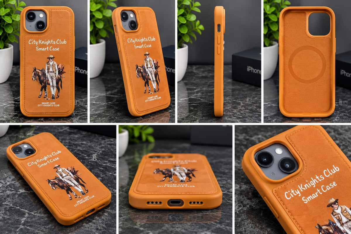 IPhone 15 City knight Club Smart Case 🏇
