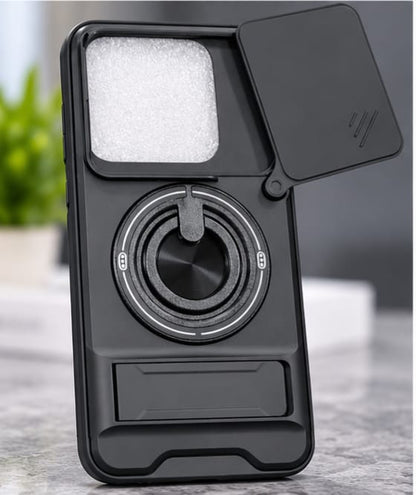 Motorola Edge70 Pro 360° Rotating Magnetic Ring Stand Phone Case