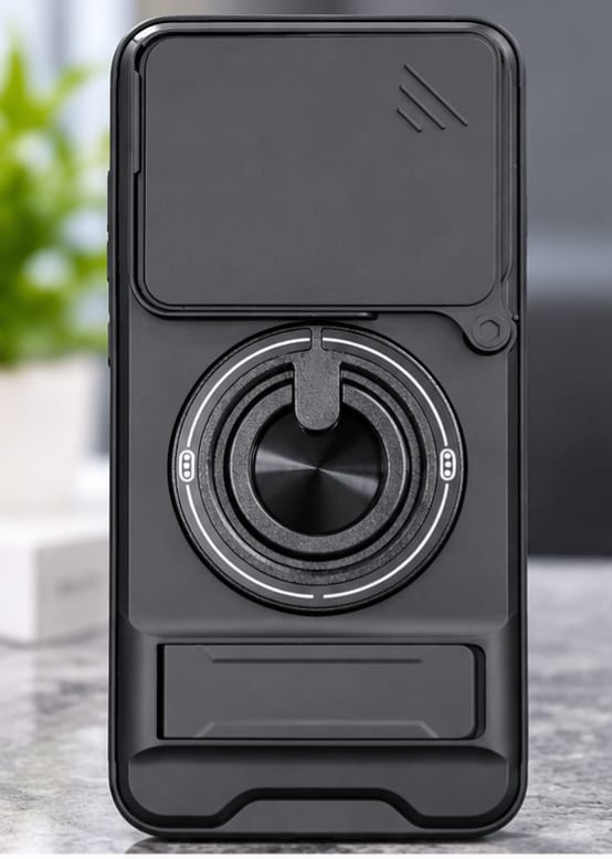 Motorola Edge70 Pro 360° Rotating Magnetic Ring Stand Phone Case