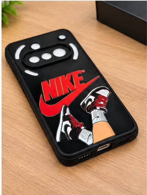Nothing Phone 3a Red Sneaker Graphic Premium Phone Case