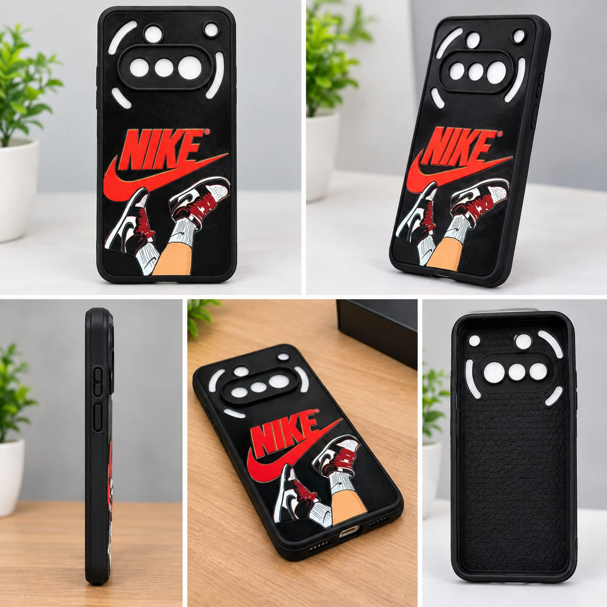 Nothing Phone 3a Red Sneaker Graphic Premium Phone Case