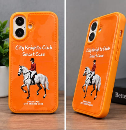 IPhone 16 City knight Club Smart Case 🏇