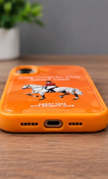 IPhone 16 City knight Club Smart Case 🏇