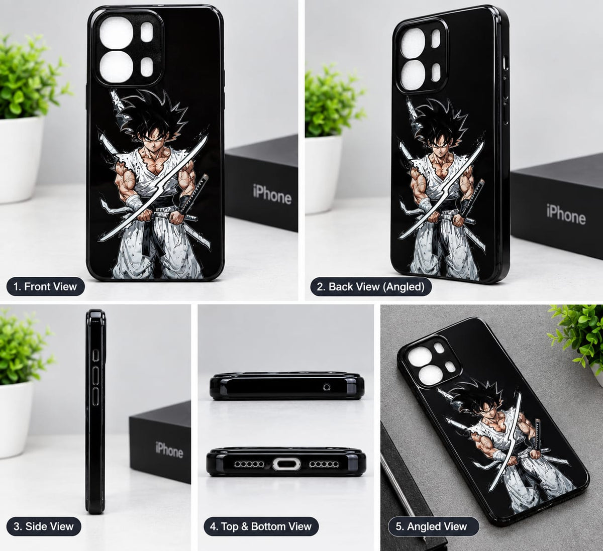 OPPO A6 Pro Anime Warrior Sword Graphic Premium Phone Case