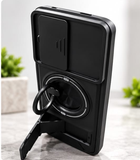 Vivo T5Pro 360° Rotating Magnetic Ring Stand Phone Case