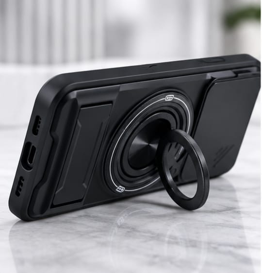 Vivo V70 360° Rotating Magnetic Ring Stand Phone Case