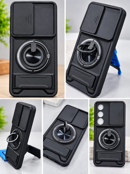 Vivo V70 FE 360° Rotating Magnetic Ring Stand Phone Case