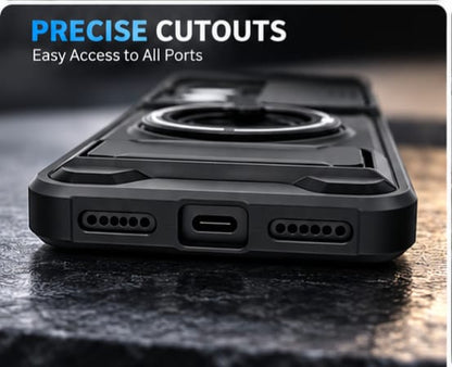 Vivo Y400 Pro 360° Rotating Magnetic Ring Stand Phone Case