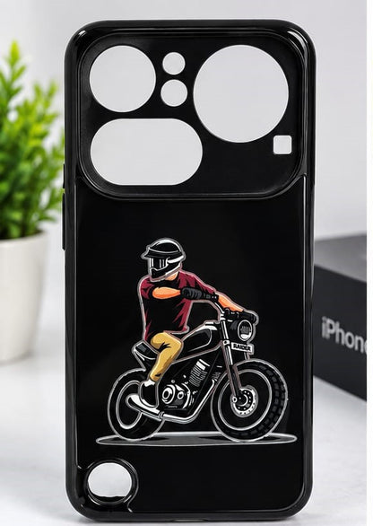 Nothing Phone 4a Pro Stylish Biker Graphic Premium Phone Case