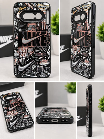 Nothing Phone 4a Black & White Sneaker Graphic Premium Phone Case