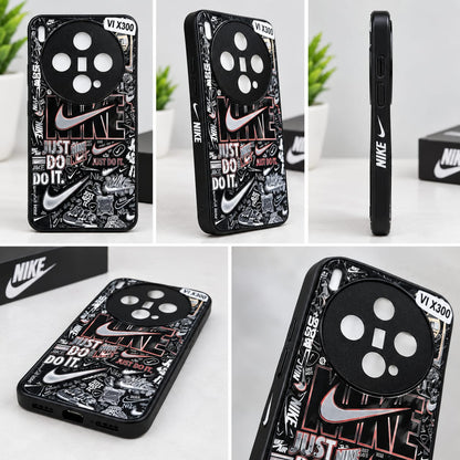 Vivo X300 Black & White Sneaker Graphic Premium Phone Case