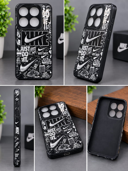 Motorola Edge70 Pro Black & White Sneaker Graphic Premium Phone Case