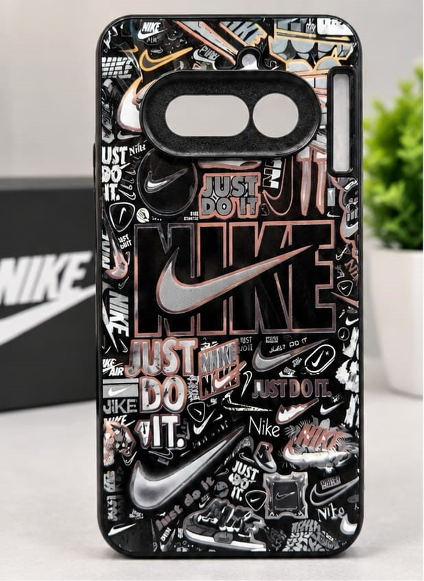 Nothing Phone 4a Black & White Sneaker Graphic Premium Phone Case