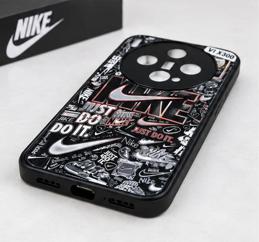 Vivo X300 Black & White Sneaker Graphic Premium Phone Case