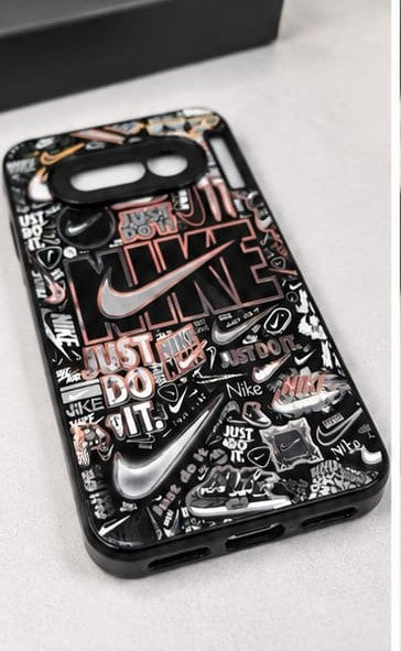 Nothing Phone 4a Black & White Sneaker Graphic Premium Phone Case
