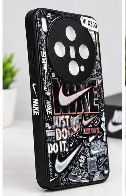 Vivo X300 Black & White Sneaker Graphic Premium Phone Case