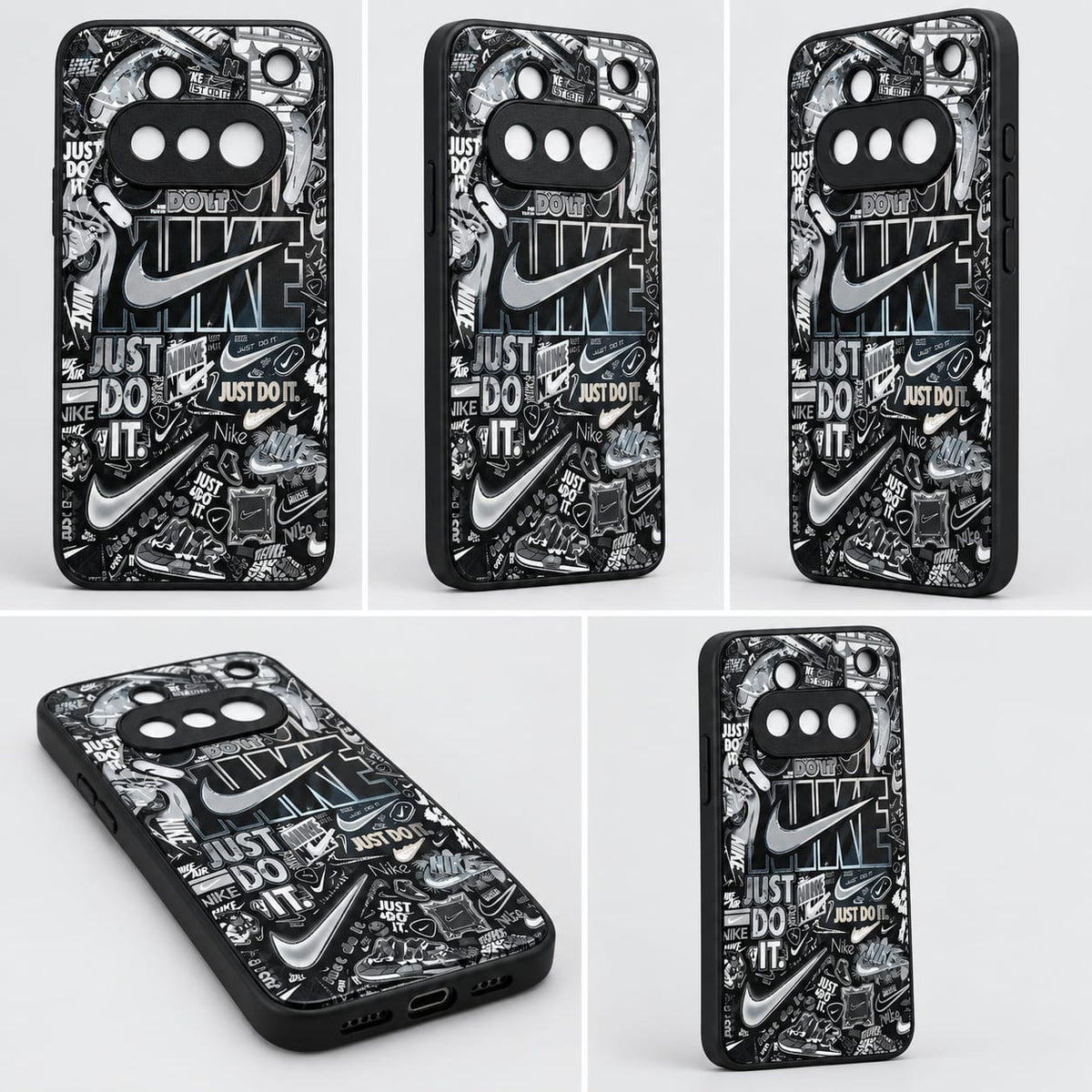 Nothing Phone 3a Black & White Sneaker Graphic Premium Phone Case