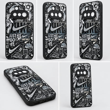 Nothing Phone 3a Black & White Sneaker Graphic Premium Phone Case