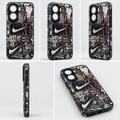 Vivo T5 Pro Black & White Sneaker Graphic Premium Phone Case