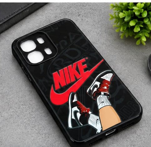 OPPO A6 Pro Red Sneaker Graphic Premium Phone Case
