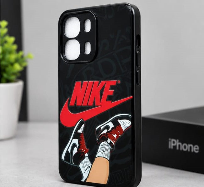 OPPO A6 Pro Red Sneaker Graphic Premium Phone Case